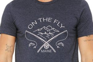 On the Fly - Maine - Tshirt image