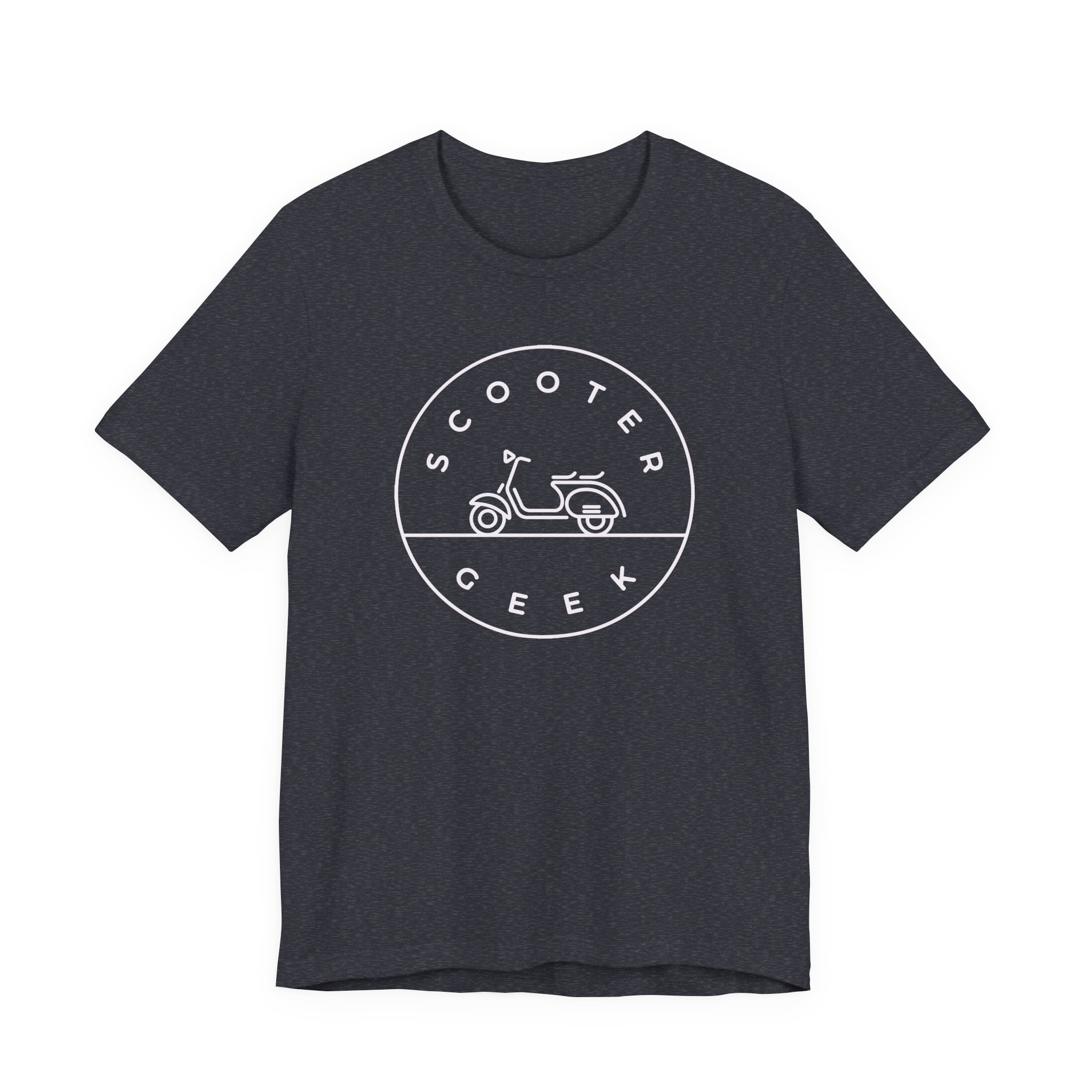 Vespa - Scooter Geek Unisex Jersey Short Sleeve T-Shirt - Image 21