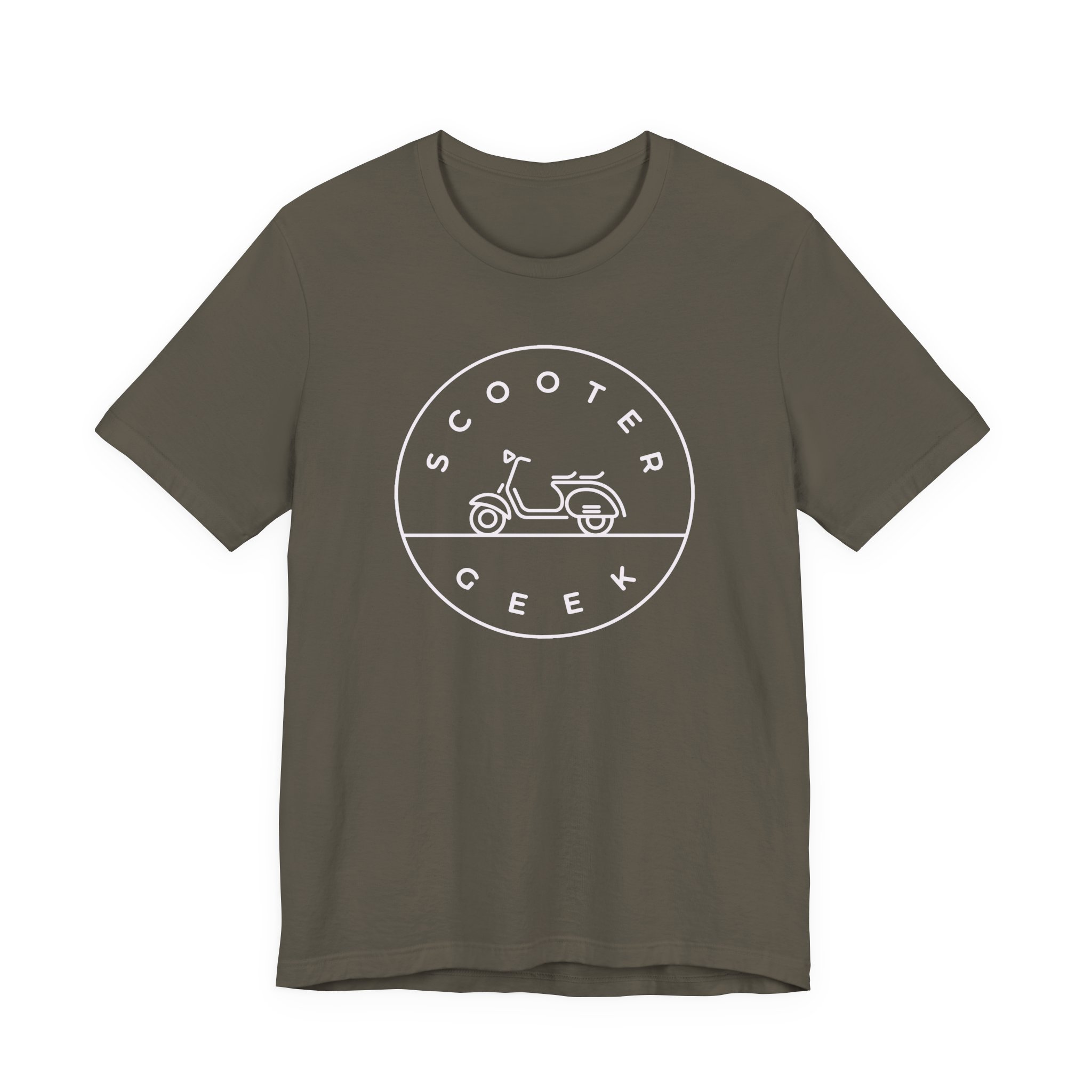 Vespa - Scooter Geek Unisex Jersey Short Sleeve T-Shirt - Image 5