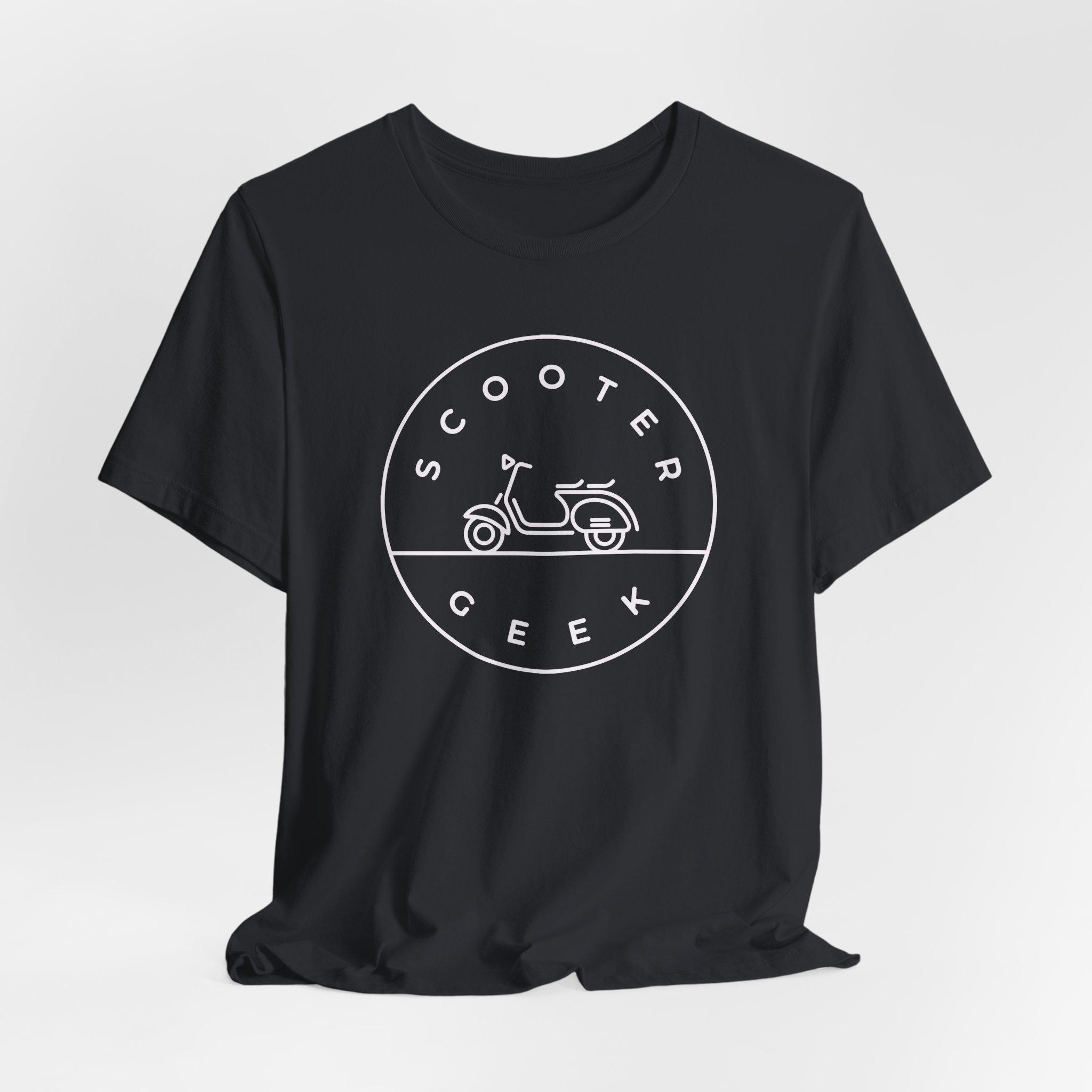 Vespa - Scooter Geek Unisex Jersey Short Sleeve T-Shirt - Image 16