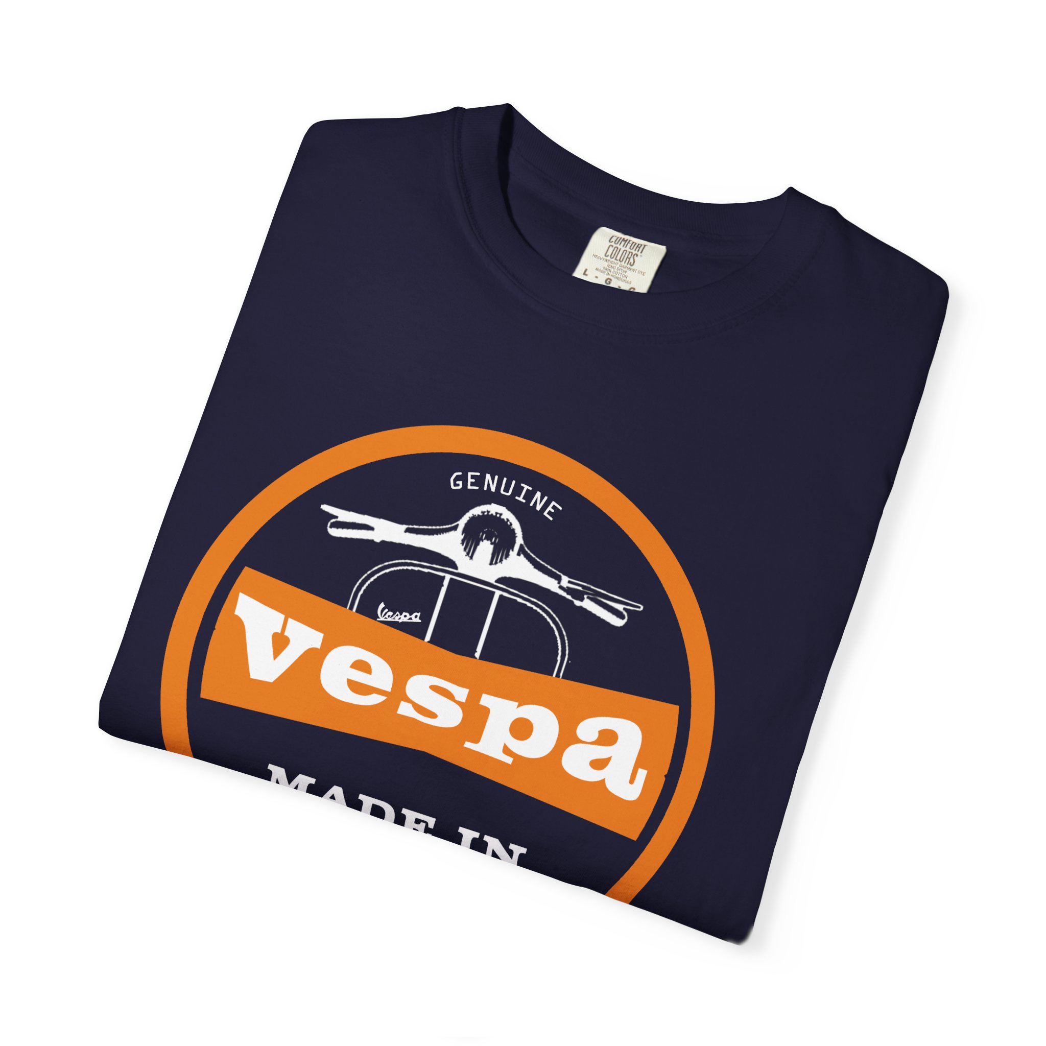 Vespa Made in Italy T-Shirt - Image 7