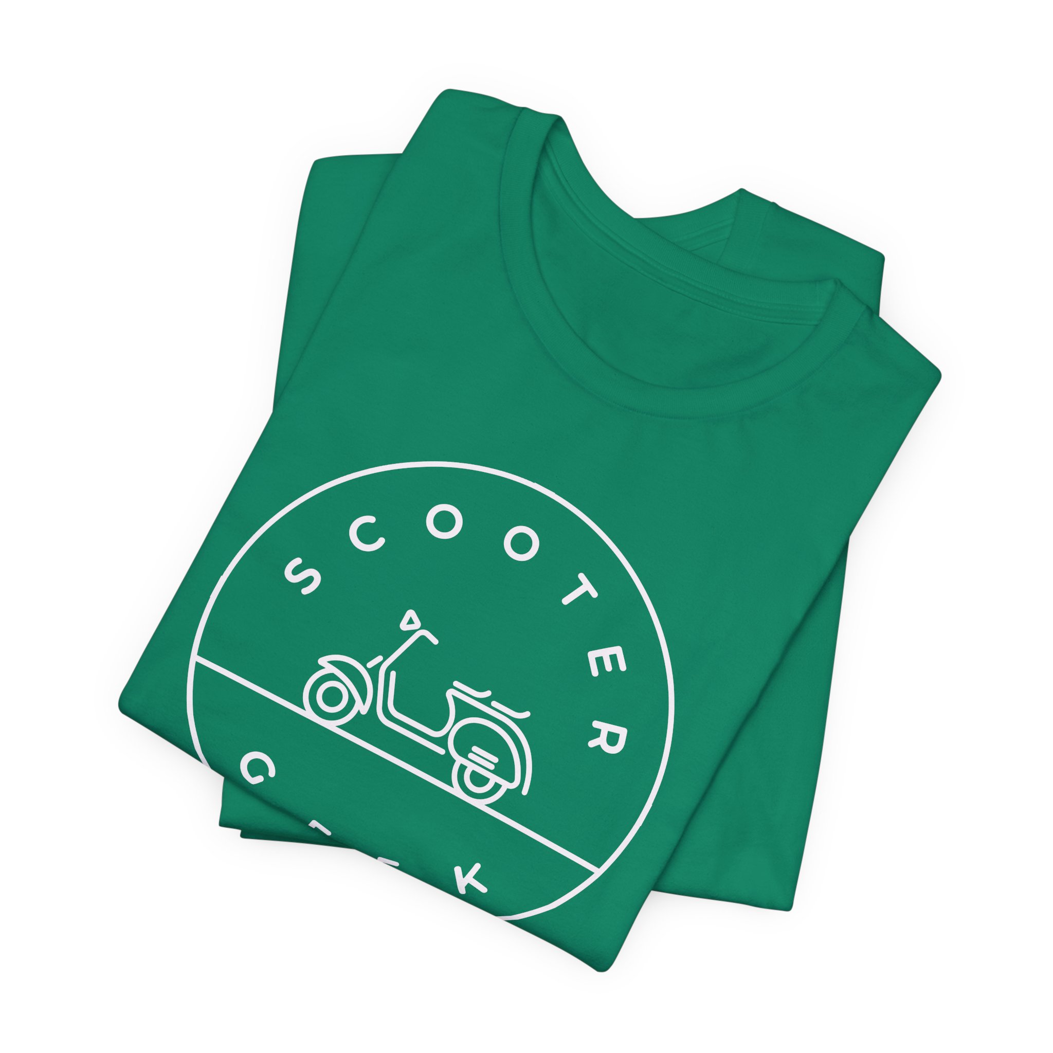 Vespa - Scooter Geek Unisex Jersey Short Sleeve T-Shirt - Image 19