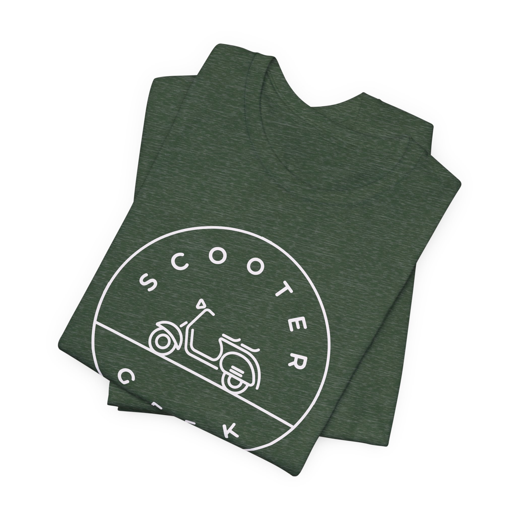 Vespa - Scooter Geek Unisex Jersey Short Sleeve T-Shirt - Image 47