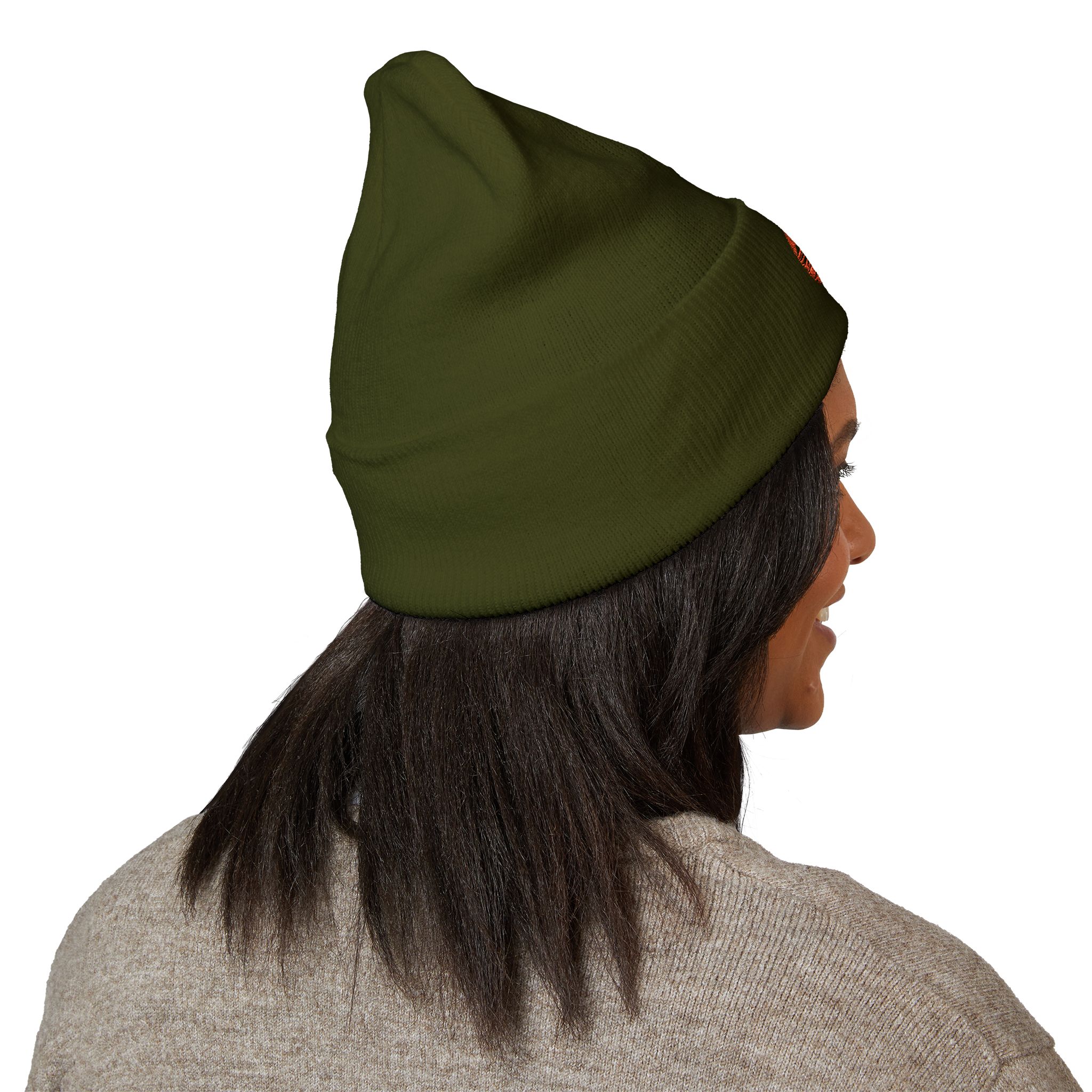 Embroidered Portrush Sunrise Beanie - Image 4