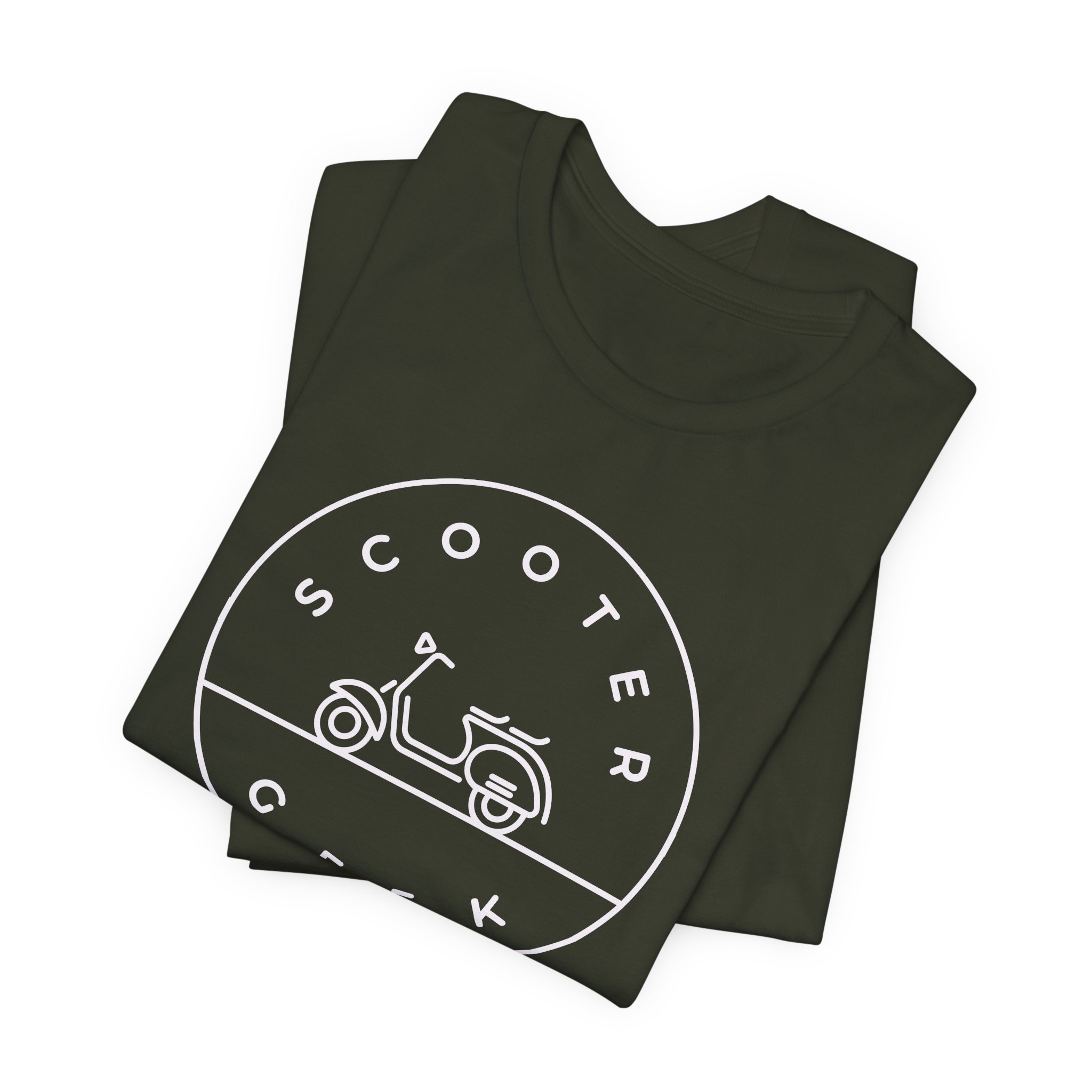 Vespa - Scooter Geek Unisex Jersey Short Sleeve T-Shirt - Image 11