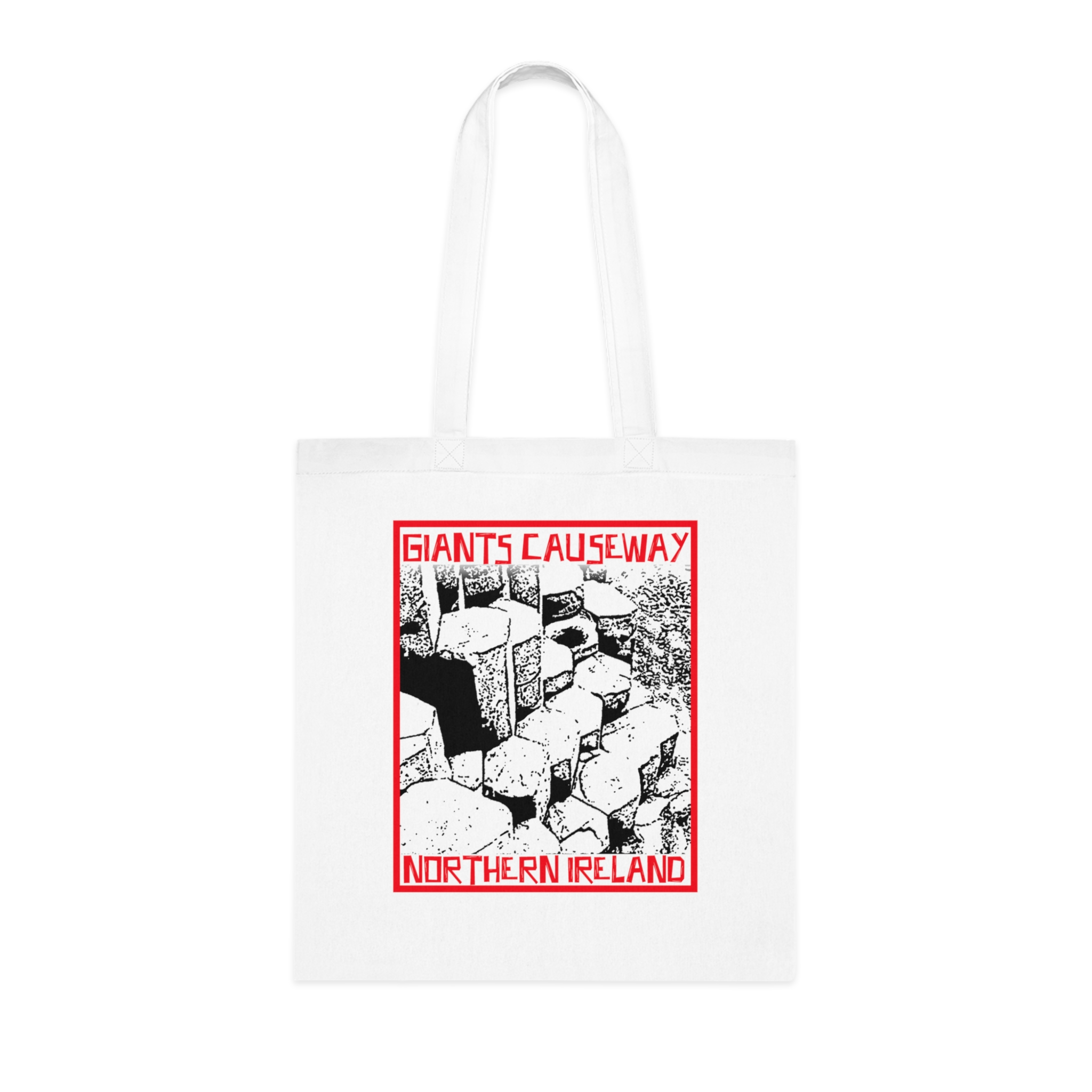 Giants Causeway Northern Ireland Tote Bag - Cotton Tote