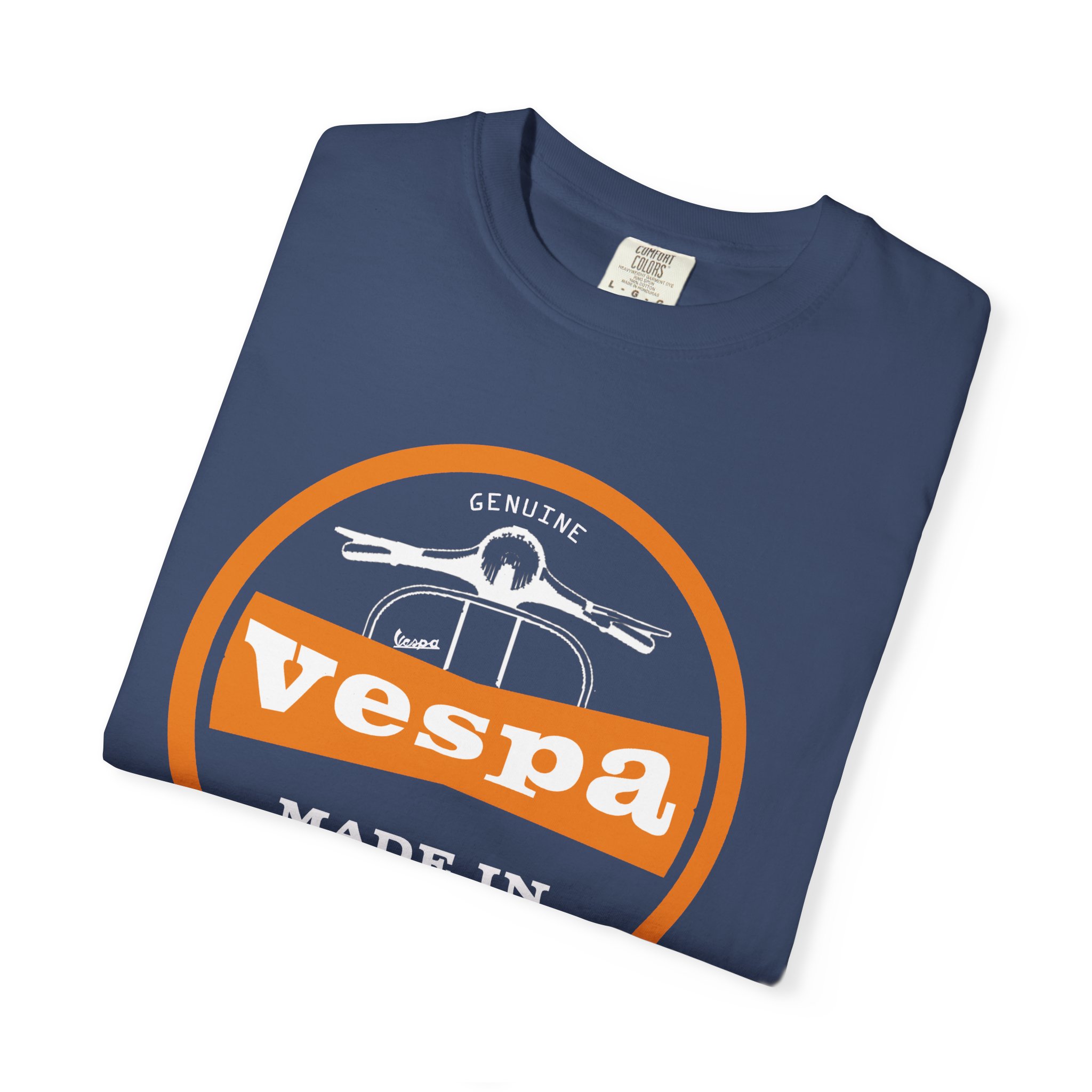 Vespa Made in Italy T-Shirt - Image 11