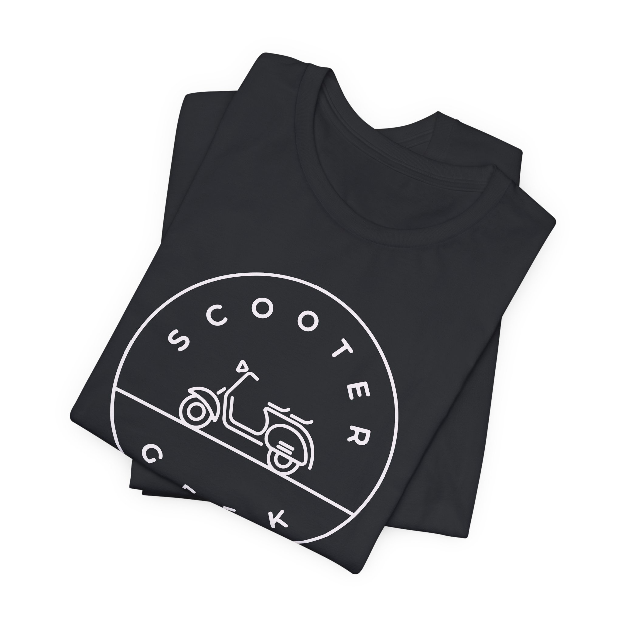 Vespa - Scooter Geek Unisex Jersey Short Sleeve T-Shirt - Image 15