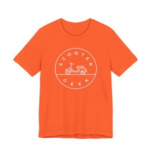 Vespa - Scooter Geek Unisex Jersey Short Sleeve T-Shirt