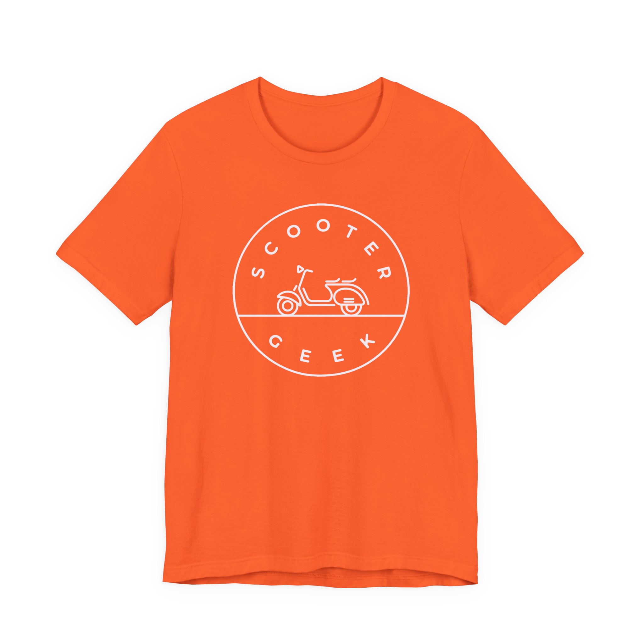 Vespa - Scooter Geek Unisex Jersey Short Sleeve T-Shirt