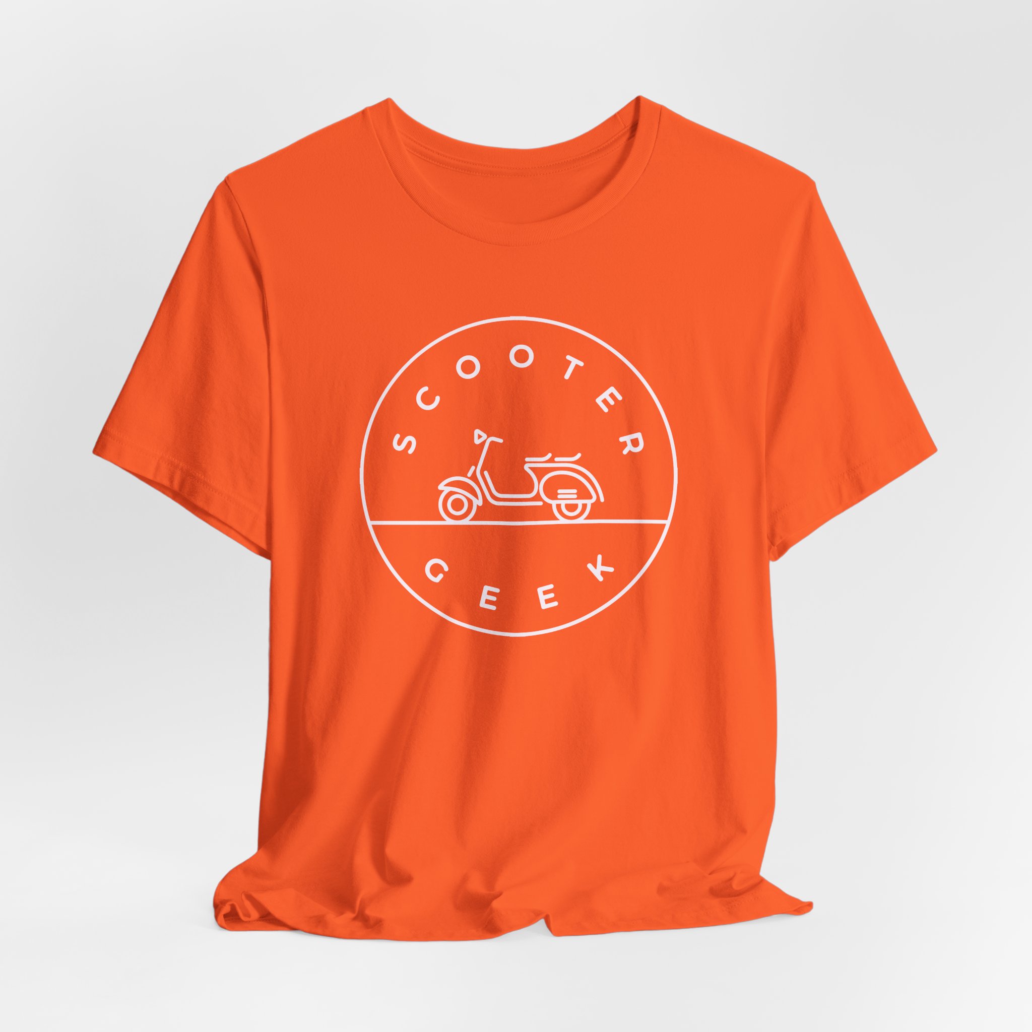 Vespa - Scooter Geek Unisex Jersey Short Sleeve T-Shirt - Image 4