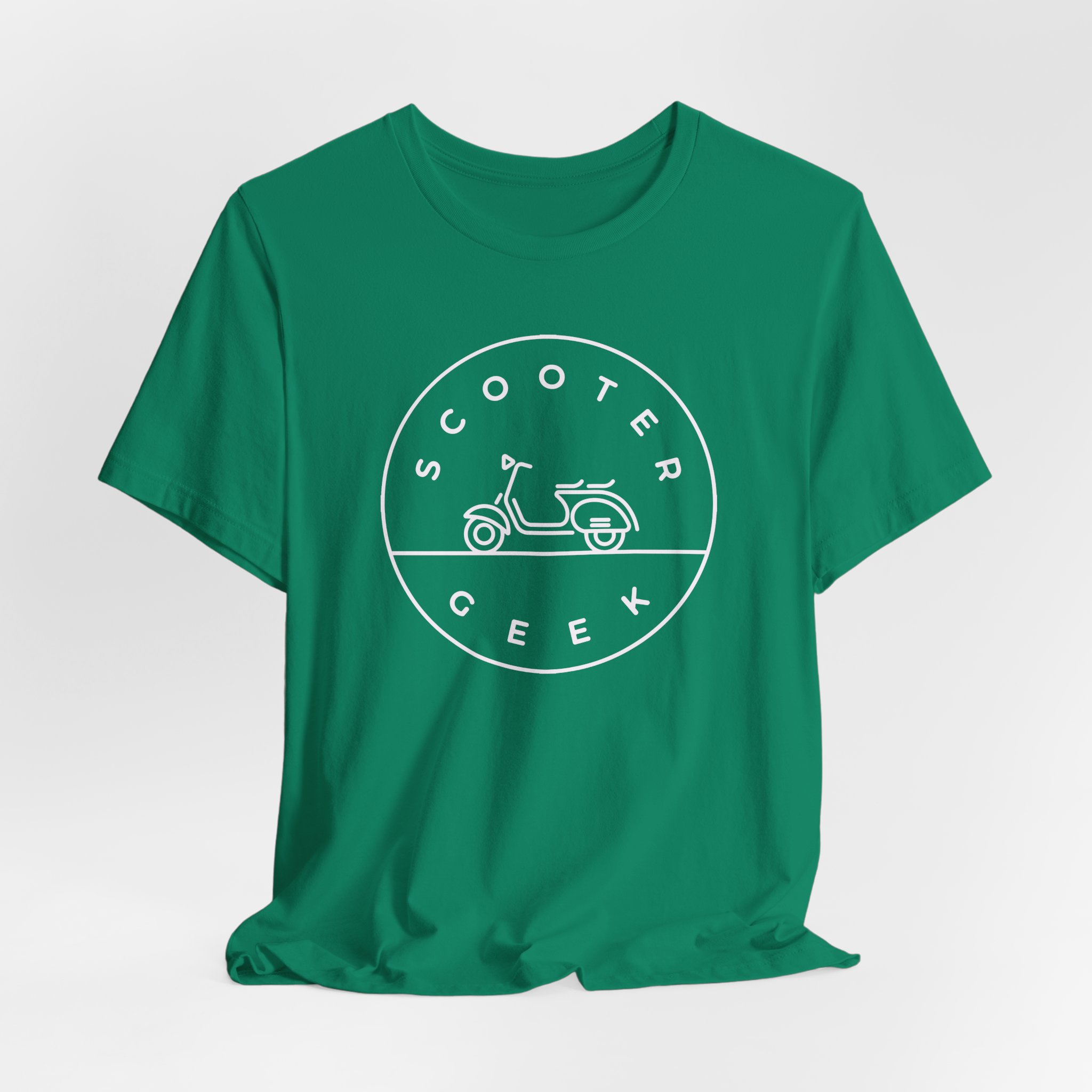 Vespa - Scooter Geek Unisex Jersey Short Sleeve T-Shirt - Image 20