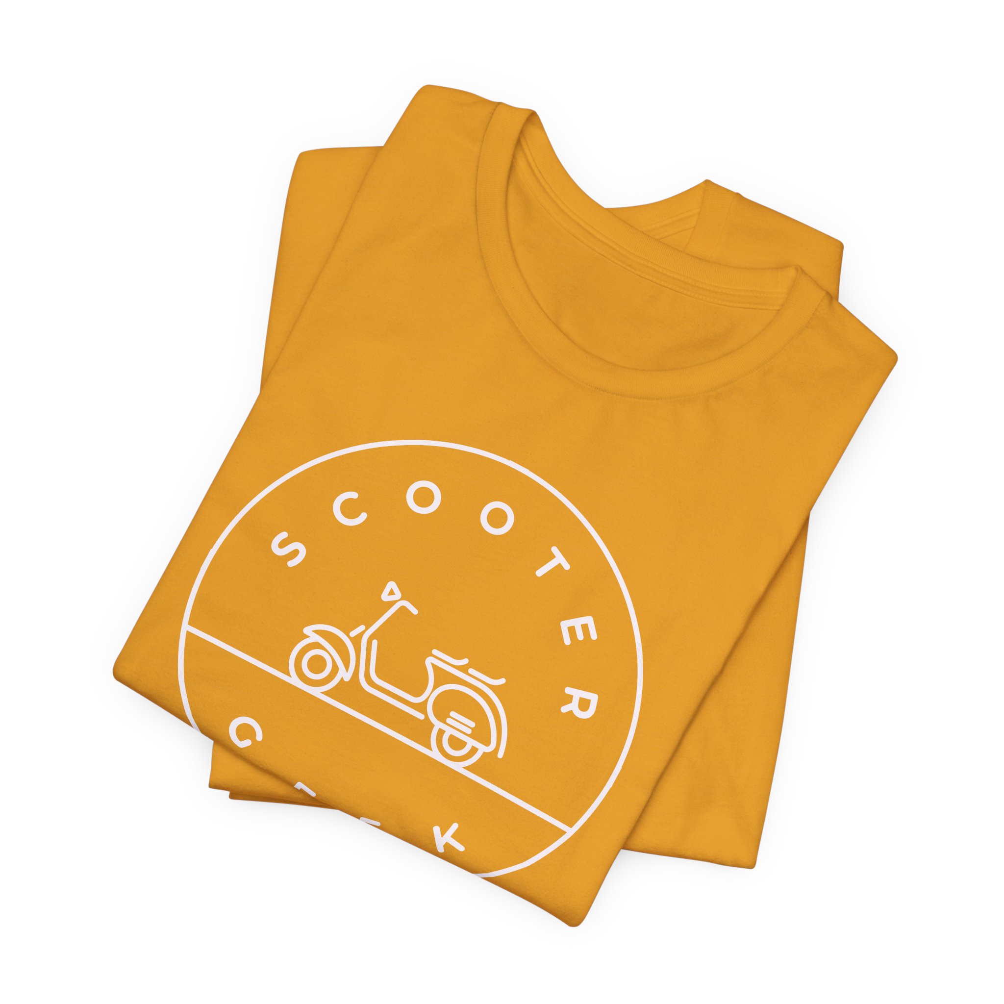 Vespa - Scooter Geek Unisex Jersey Short Sleeve T-Shirt - Image 39