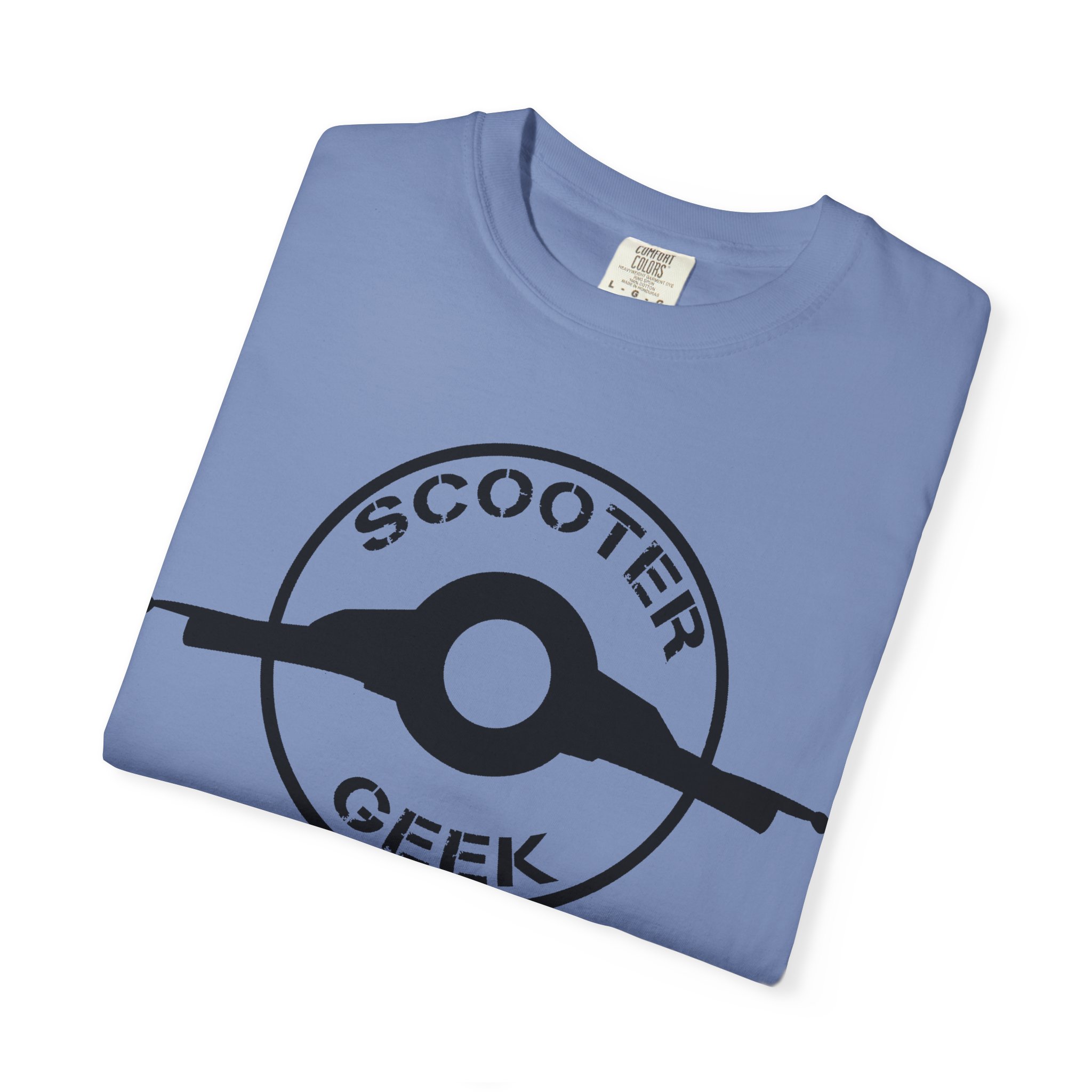 Scooter Geek T-Shirt — Vintage Scooter Helmet Logo Tee - Image 23