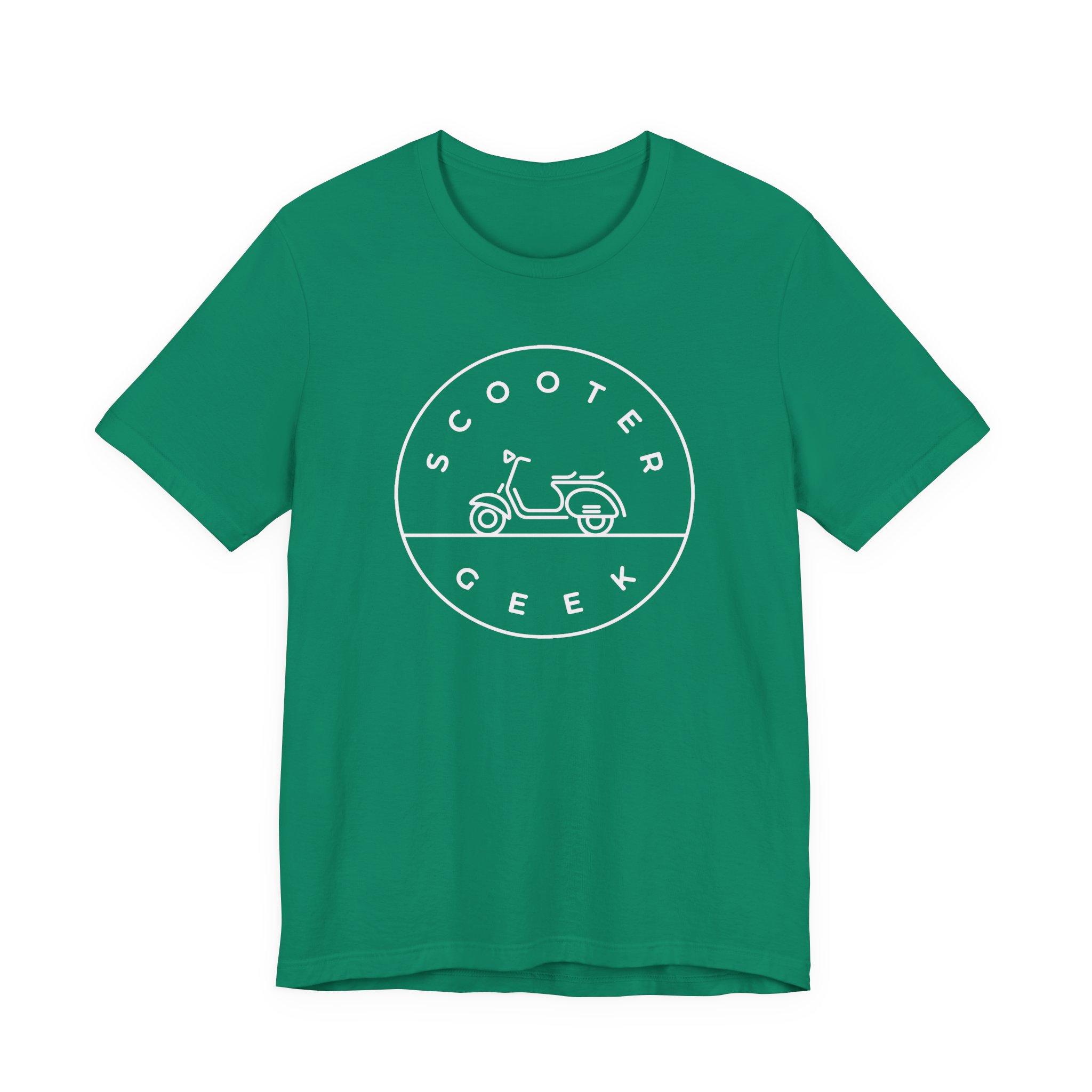 Vespa - Scooter Geek Unisex Jersey Short Sleeve T-Shirt - Image 17