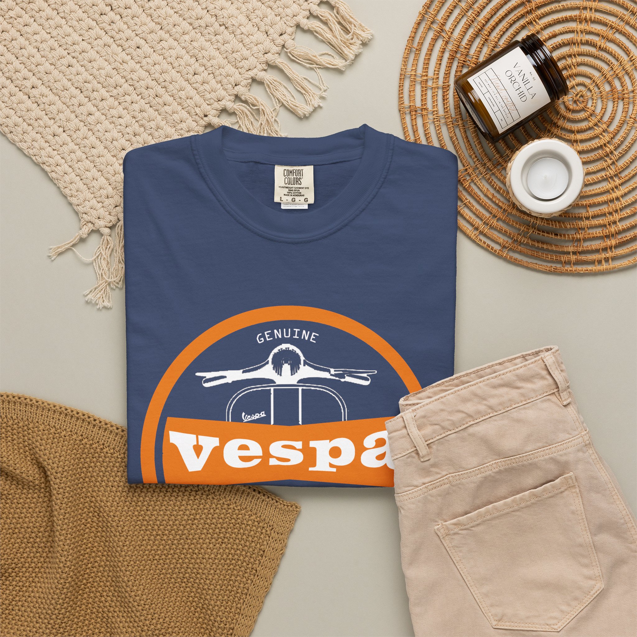 Vespa Made in Italy T-Shirt - Image 12