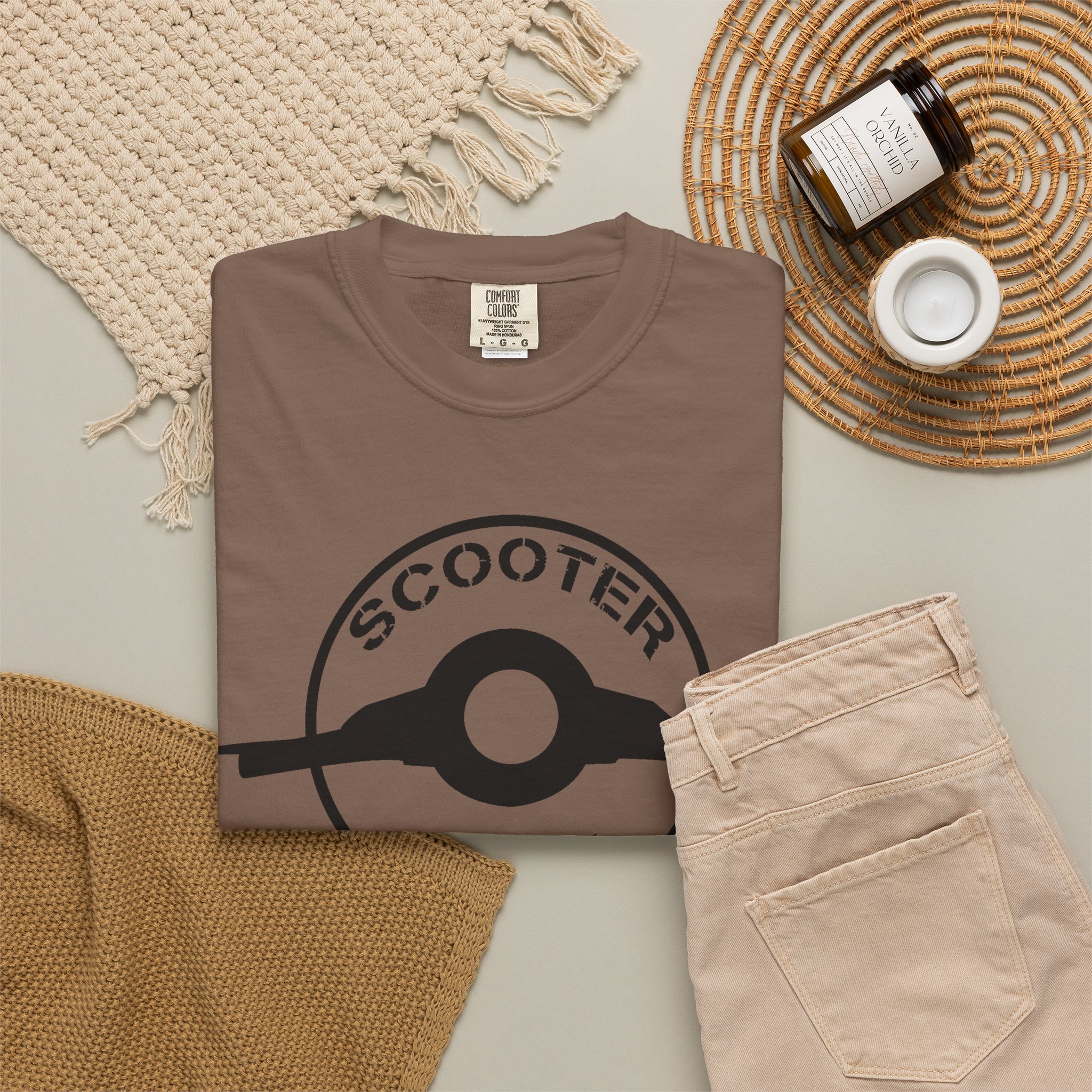 Scooter Geek T-Shirt — Vintage Scooter Helmet Logo Tee - Image 12