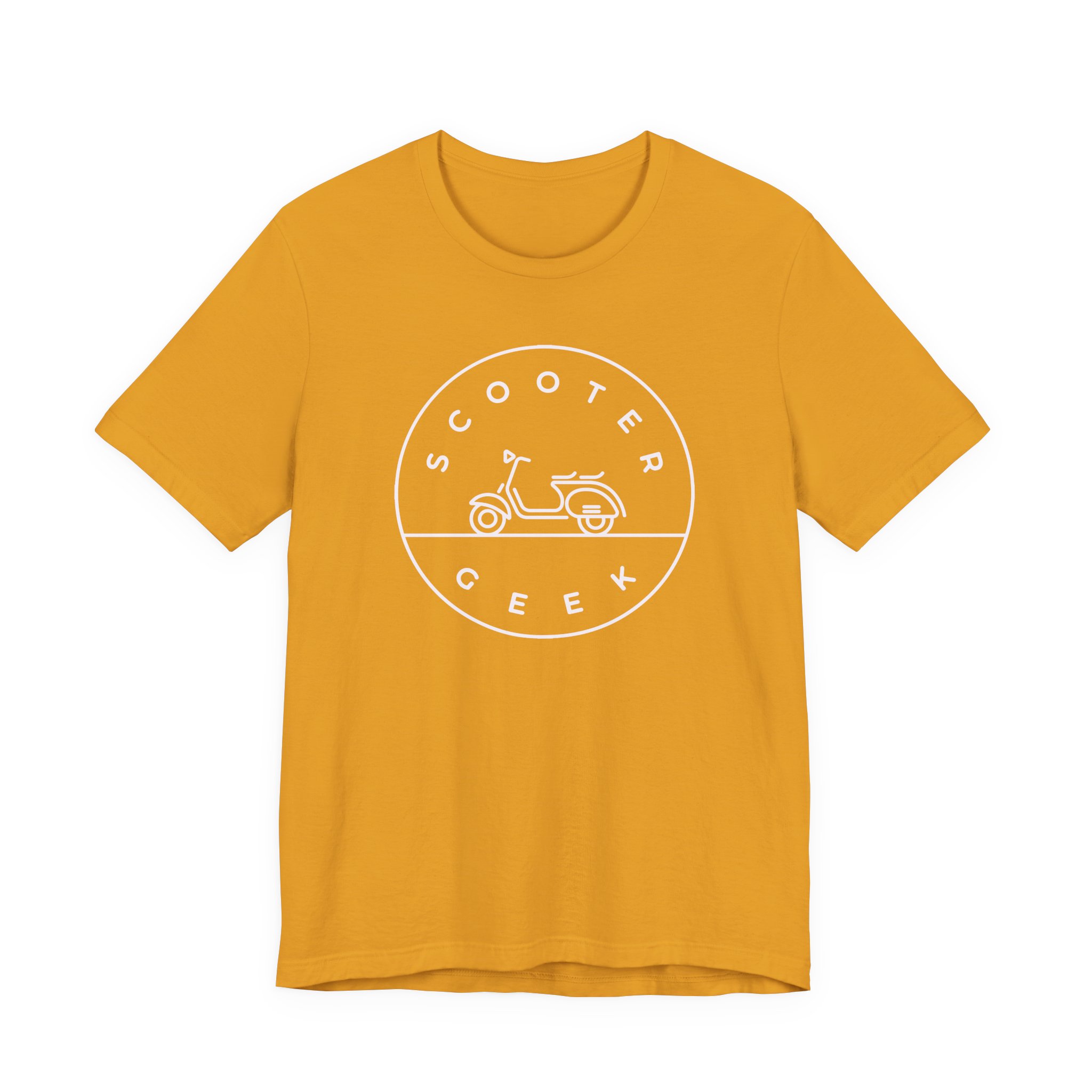 Vespa - Scooter Geek Unisex Jersey Short Sleeve T-Shirt - Image 37