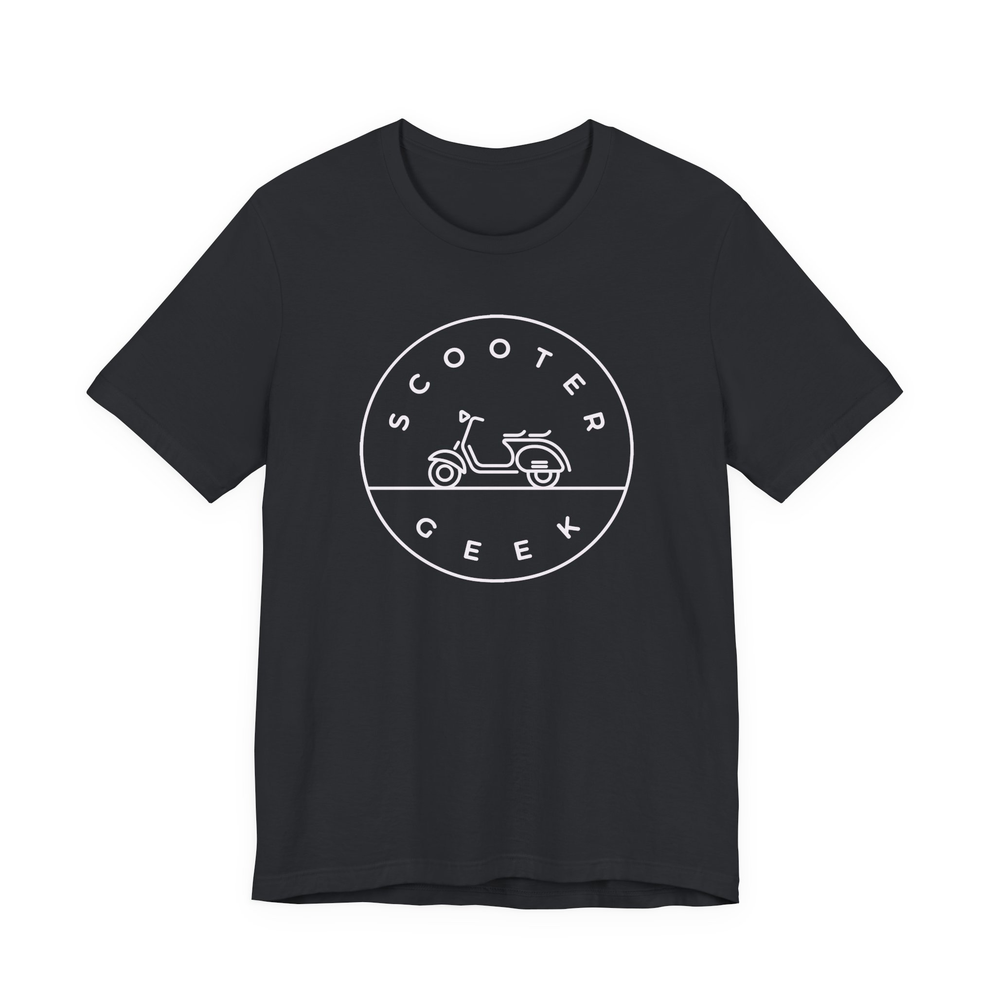 Vespa - Scooter Geek Unisex Jersey Short Sleeve T-Shirt - Image 13